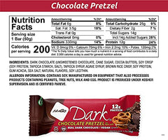 NuGo Dark Kosher Pareve sign on bar packaging