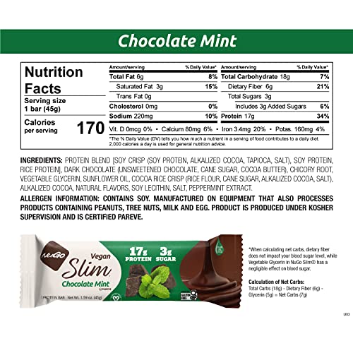 NuGo Slim bar in hand offers protein-packed, low-sugar snacking