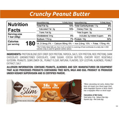NuGo Slim Toasted Coconut bar, gluten-free vegan snack.