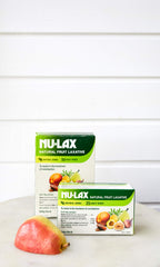 NULAX Fruit Laxative Block made in Australia reinforces trusted, quality sourcing.
