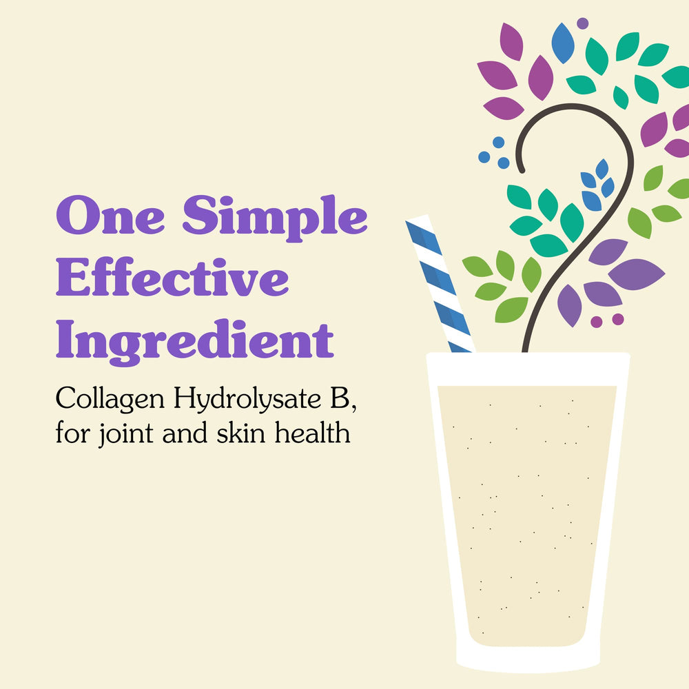 Collagen peptides powder dissolving quickly into liquid for daily use
