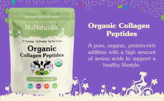 Nunaturals packaging shows organic certification and clean labeling