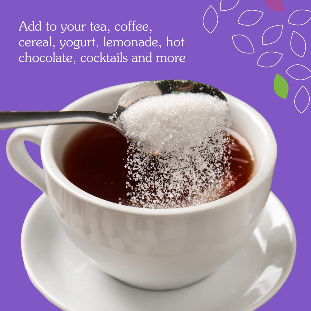NuNaturals White Stevia Powder provides zero-calorie sweetness with no carbs