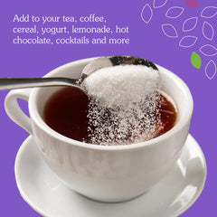 NuNaturals White Stevia Powder provides zero-calorie sweetness with no carbs
