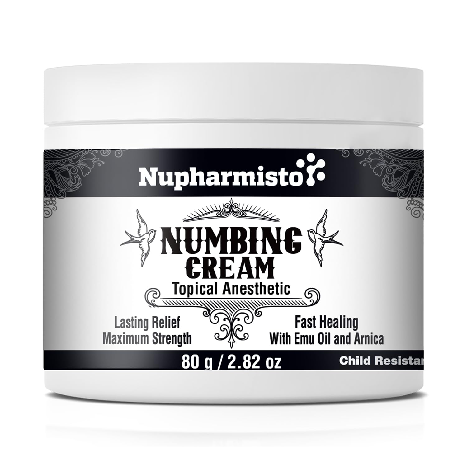 Nupharmisto two-pack box displayed for convenient recovery routines.