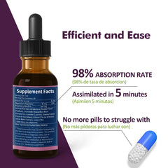 Amber Nurbetoxa bottle on nightstand ready for bedtime routine