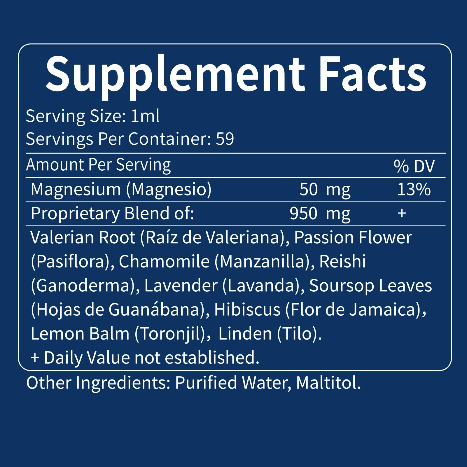 Nurbetoxa bottle label highlighting CGMP quality and natural botanicals