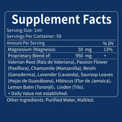 Nurbetoxa bottle label highlighting CGMP quality and natural botanicals