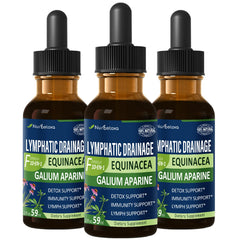 Nurbetoxa Cleavers Drops bottle front with herbal lymphatic blend for potential support