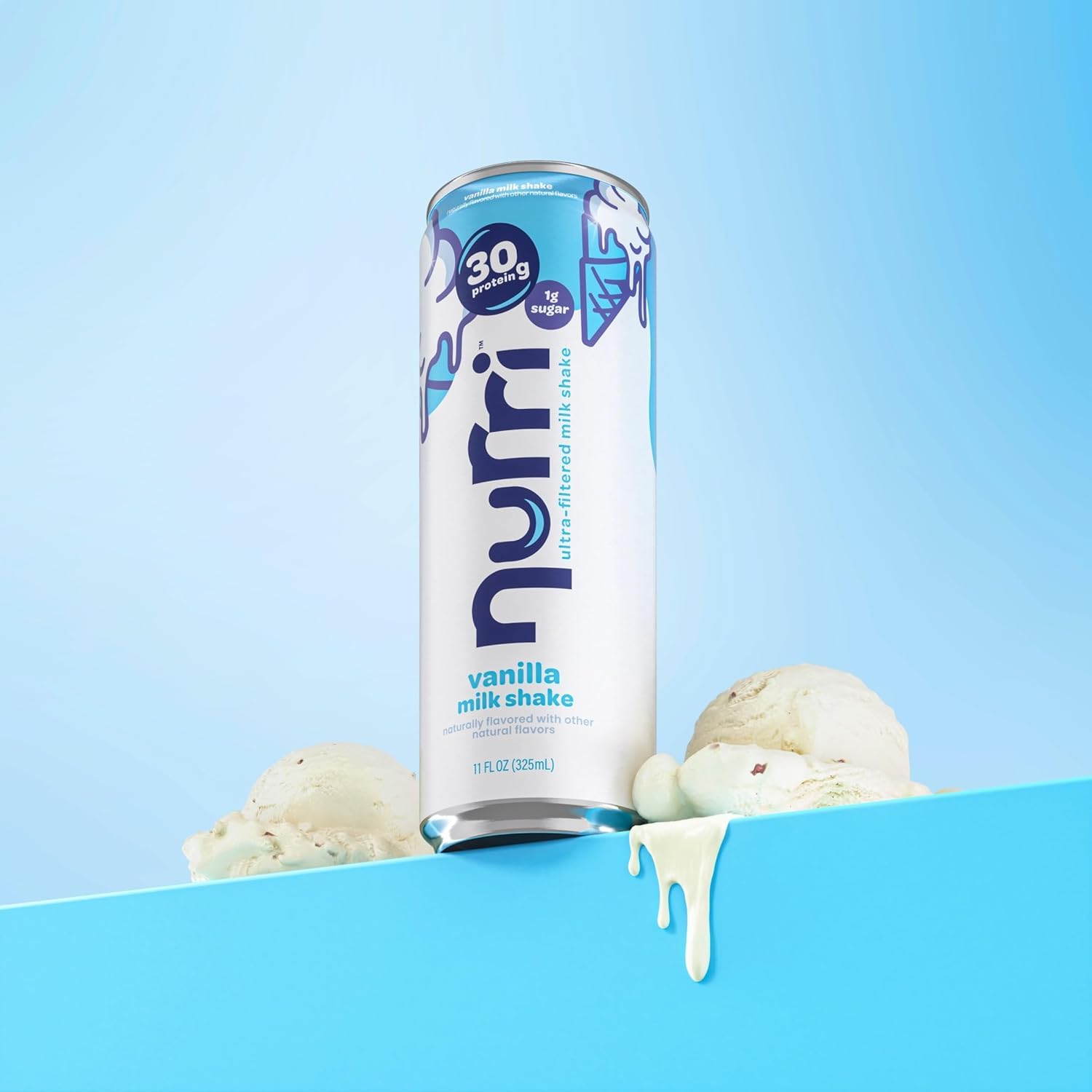 Nurri four-flavor sampler - easy protein variety for days.