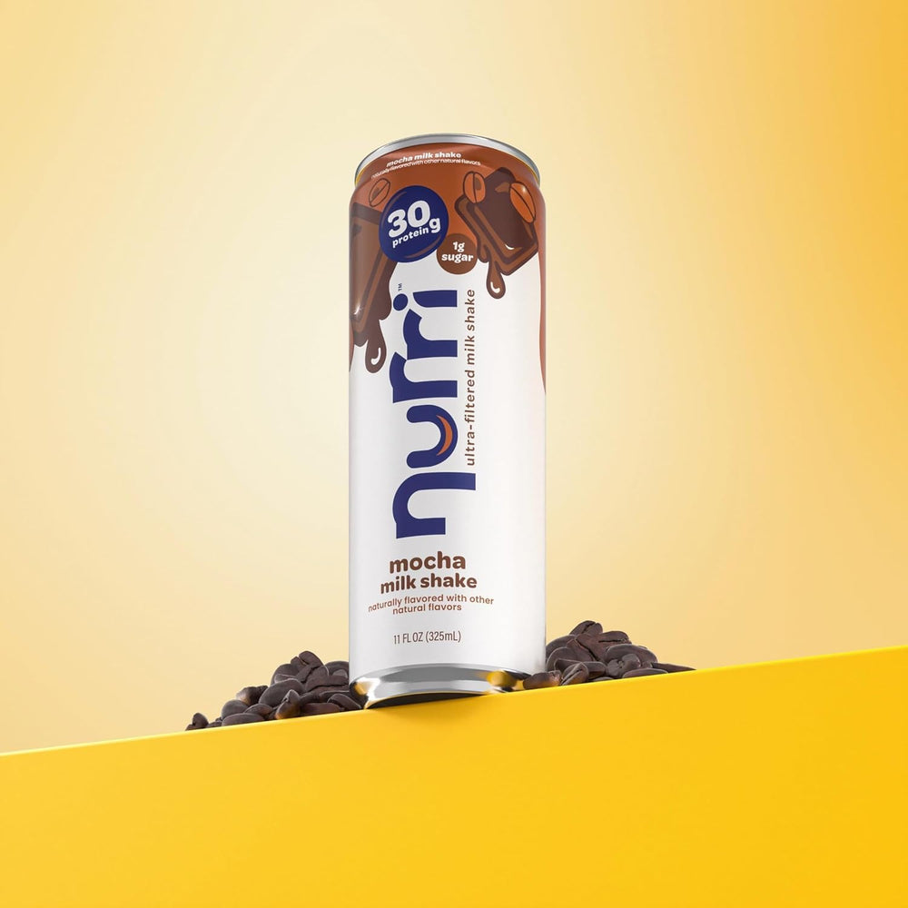 Nurri Milk Shake - gym bag use for post-workout refreshment.