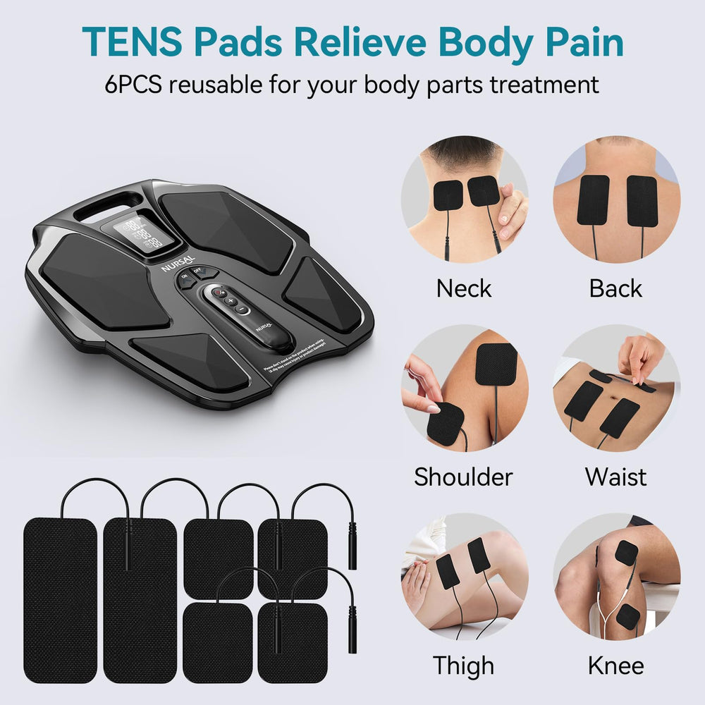 NURSAL Foot Massager with curved sole ready for daily use