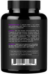 Nurturly 500mg capsules in pack shown for convenient daily use.