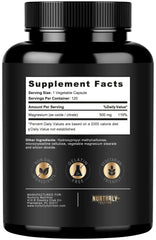 Nurturly label detail highlighting high absorption formula and ingredients.