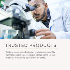 NusaPure product photographed in a cgmp facility indicates quality control