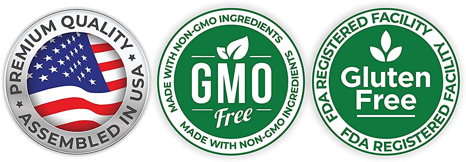 NusaPure bottle front label shows triple-root maca blend.