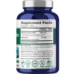 NusaPure DHM bottle with 60 veggie tablets, two-month supply