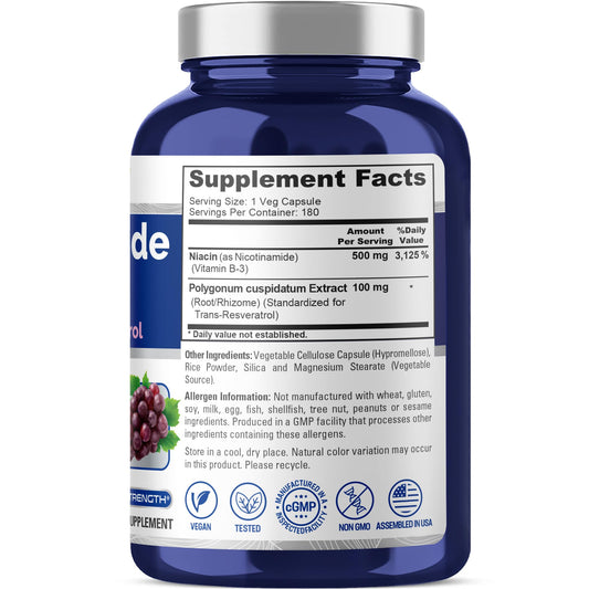 Close-up of NusaPure capsules highlighting vegan Non-GMO formula for daily wellness