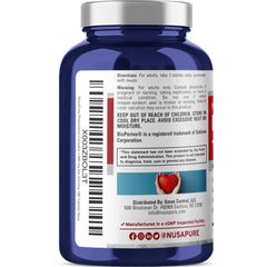 NusaPure Plant Sterols 1500 mg serving size two tablets for daily use