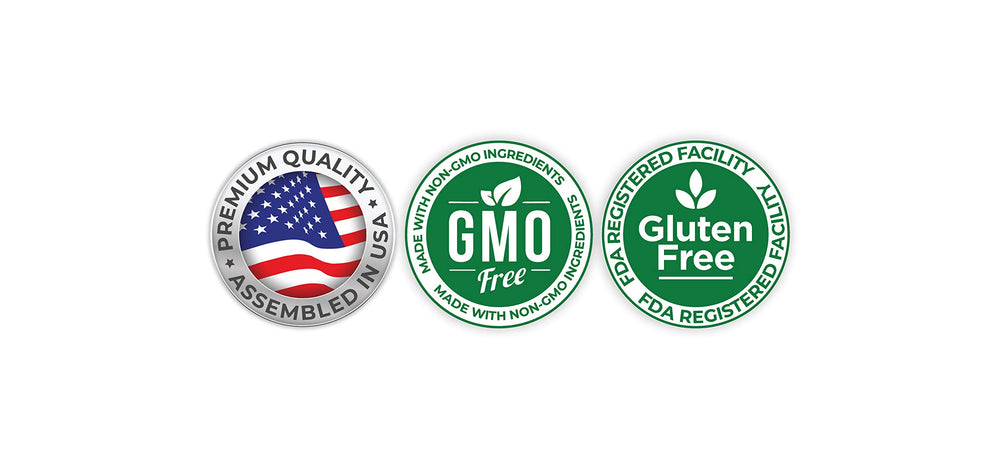 NusaPure Tart Cherry packaging box, USA-made quality in a cGMP facility.