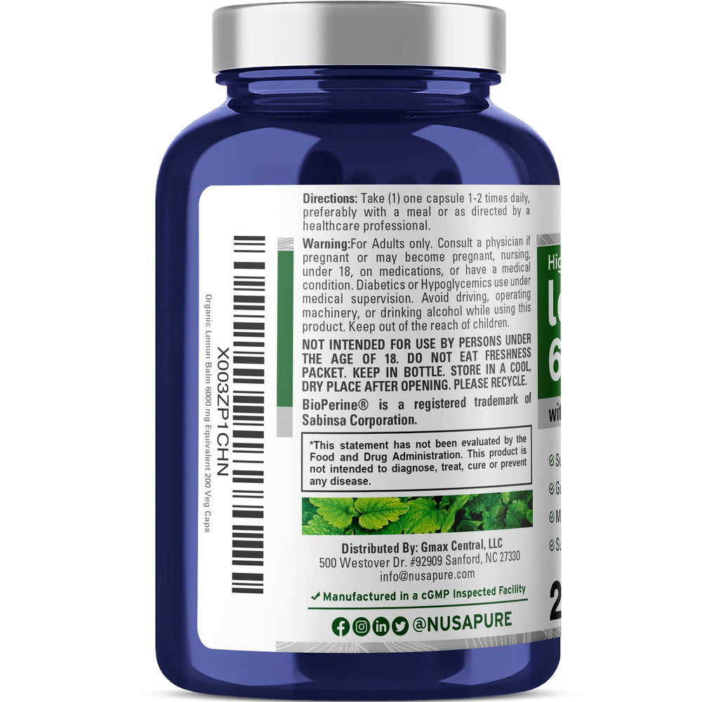 Vegan and Non-GMO certification seals on NusaPure packaging