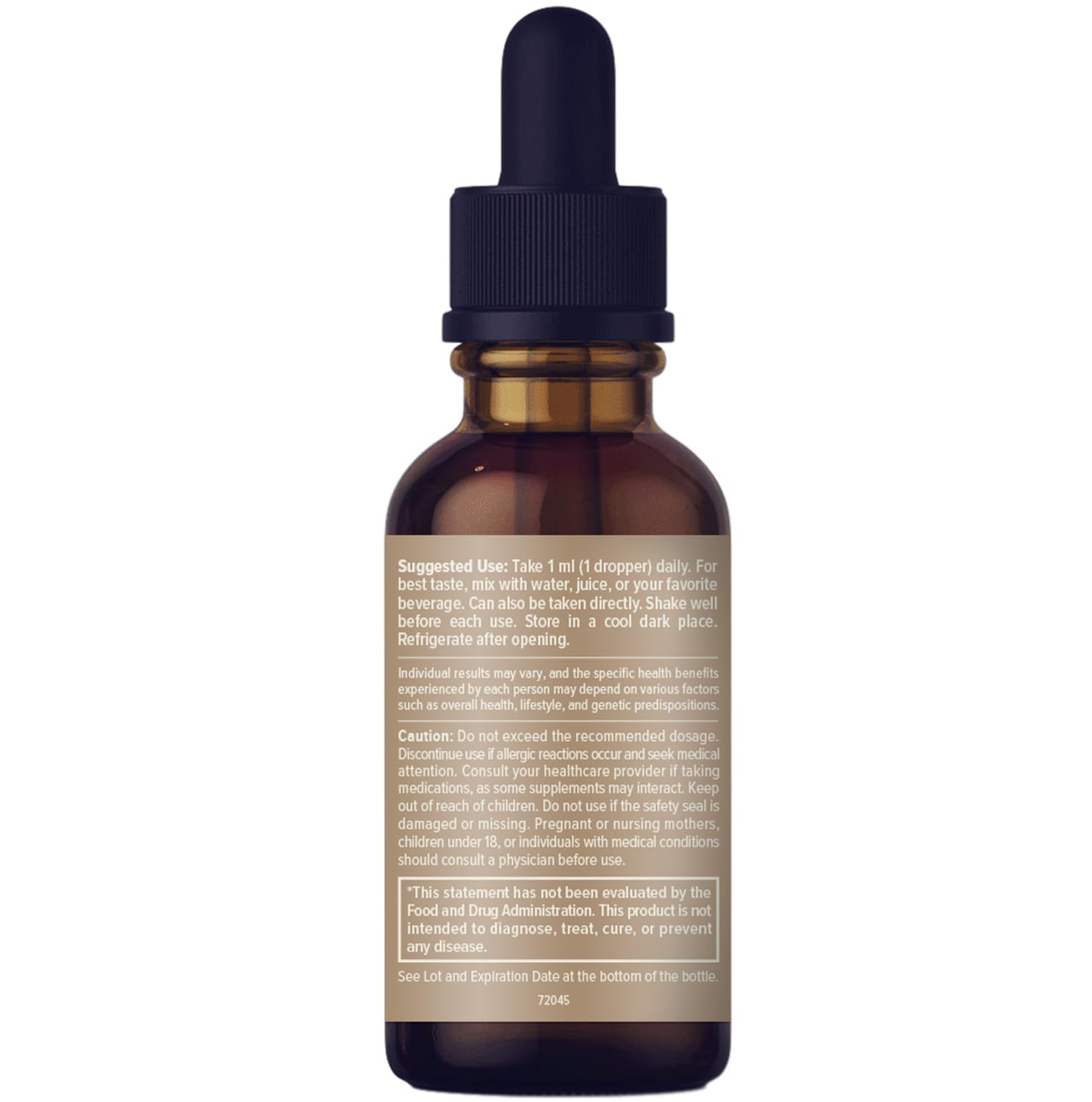 NUSAVA D3 K2 Drops mocha flavor sample for enjoyable daily use