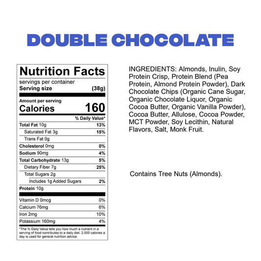 Cross-section of NuSkool Krunch Bar with chocolate chips