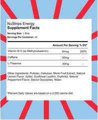 NuStrips lemon-flavor strip enjoying refreshing citrus aroma during use.