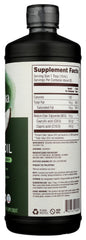 Nutiva MCT Oil drizzled on salad for smooth emulsions.