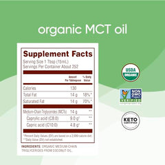 Nutiva Organic MCT Oil in a cup of coffee for steady energy