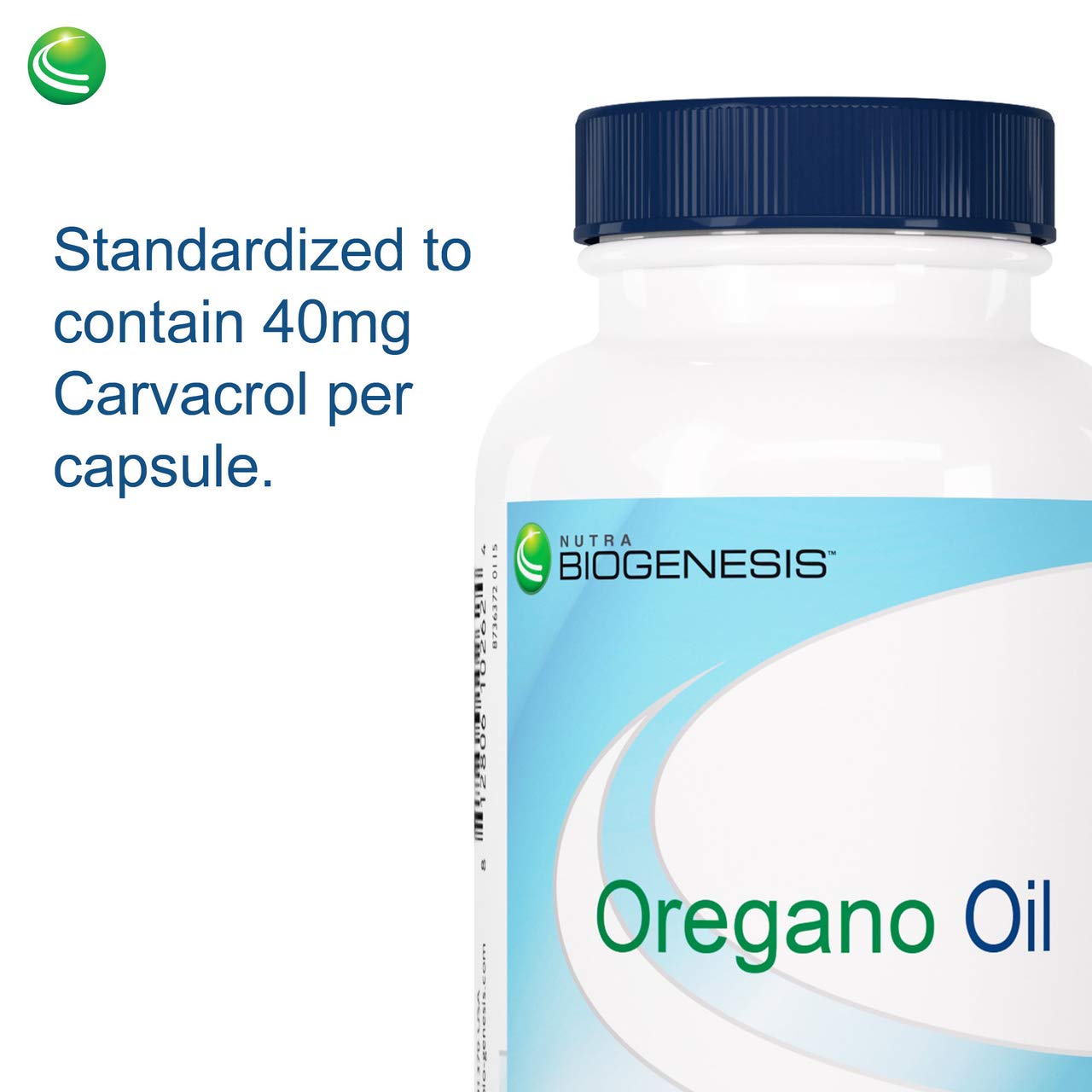 Lifestyle shot of taking oregano oil softgels during morning routine.
