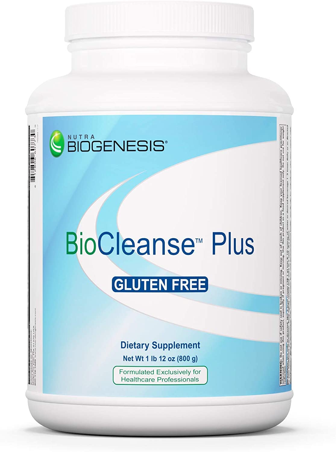Nutra BioGenesis BioCleanse Plus bottle front promotes immune support.
