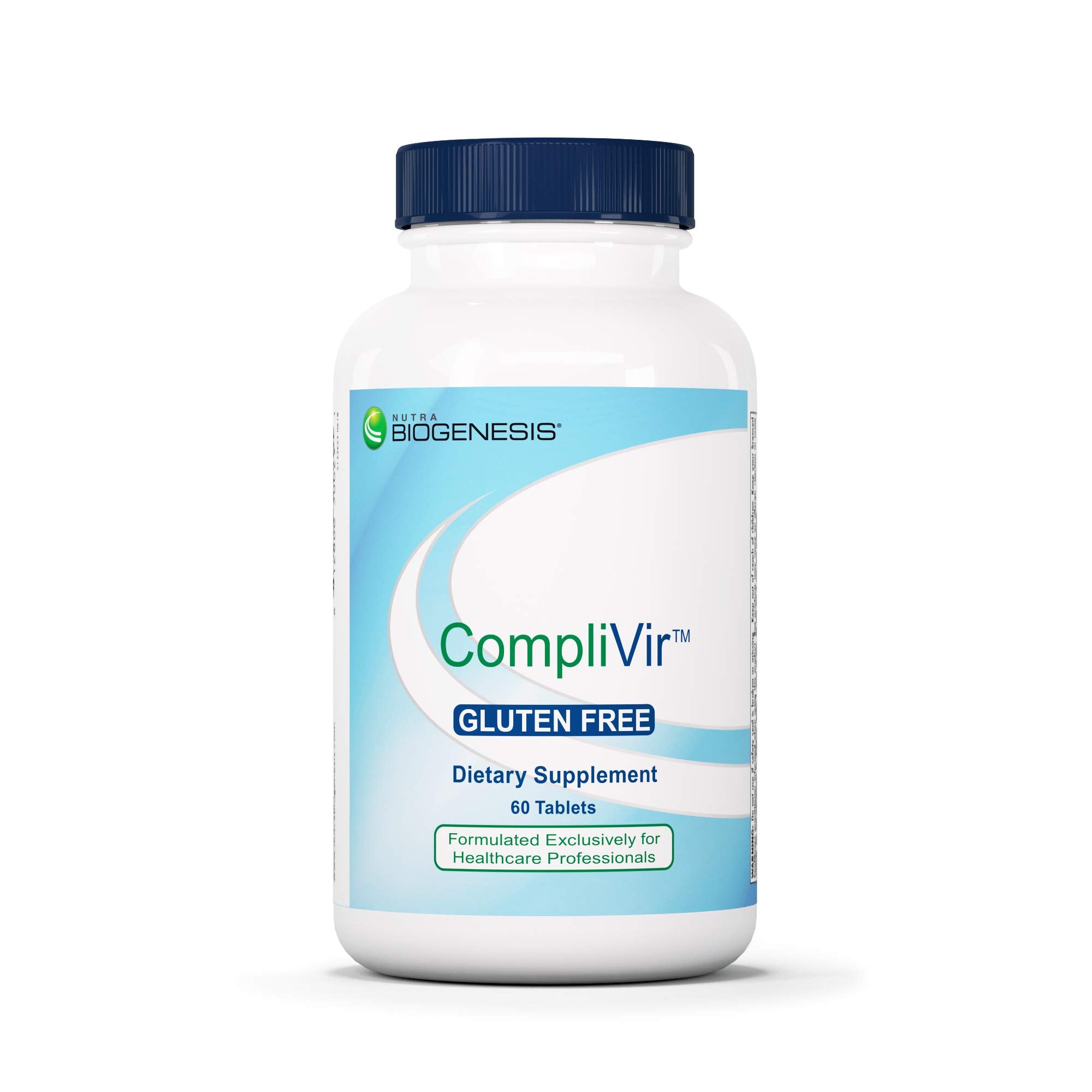 Nutra BioGenesis CompliVir monolaurin bottle for immune support on the go