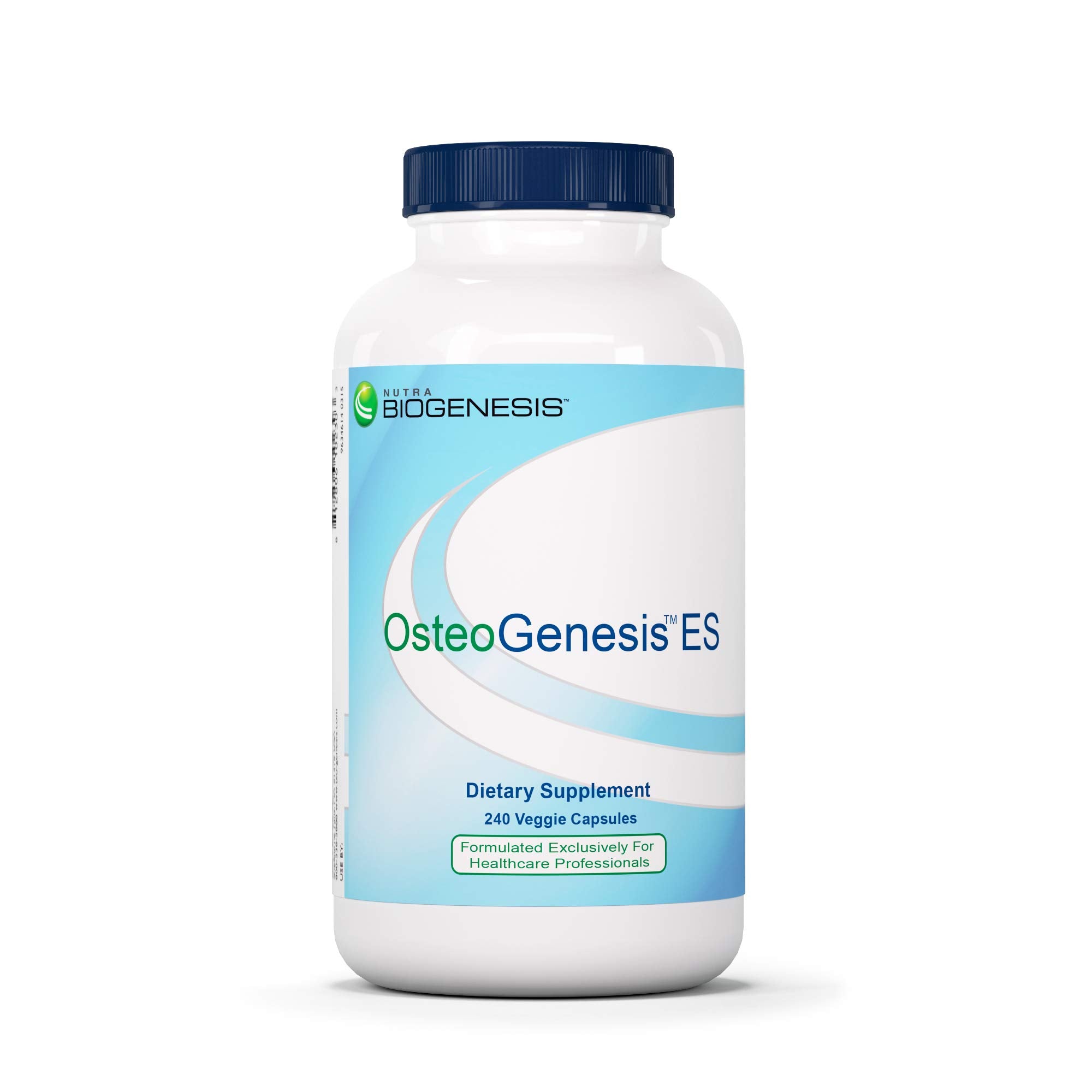 Nutra Biogenesis Osteogenesis bottle front for bone health support
