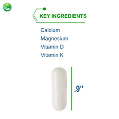 Nutra Biogenesis Osteogenesis label closeup showing vitamin D3 and K2