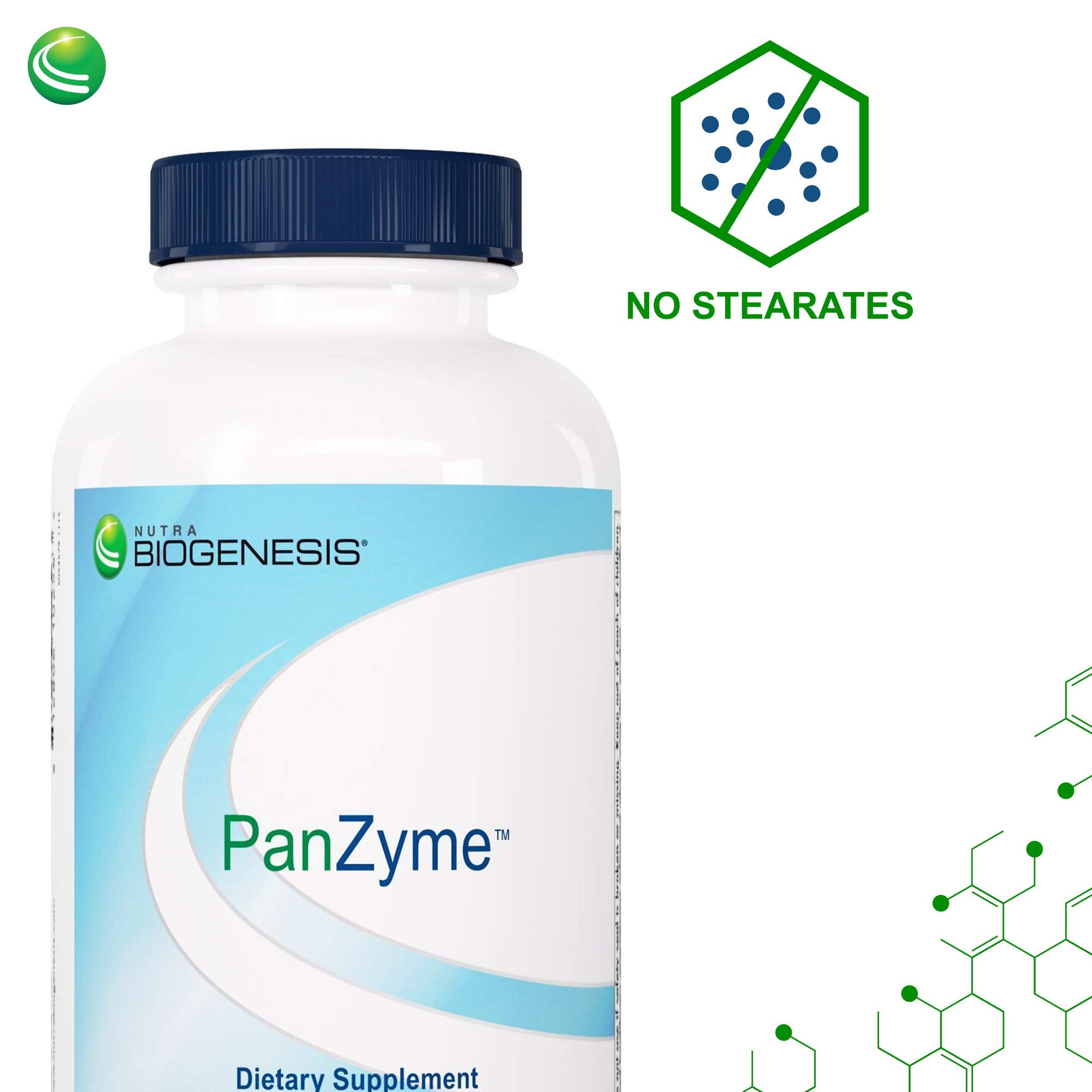 Nutra Biogenesis PanZyme with meals supports nutrient utilization and steady energy.