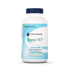 Nutra BioGenesis Sterol 117 bottle—capsules for daily wellness routine.