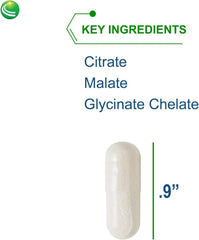 Nutra BioGenesis Tri-Magnesium label shows three forms for absorption.