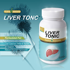NAC and silymarin components featured in Nutra Seasons Liver Tonic