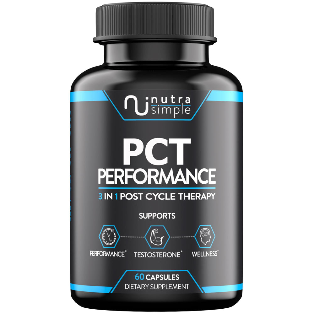 Nutra Simple PCT 3in1 bottle: convenient post-cycle support for athletes