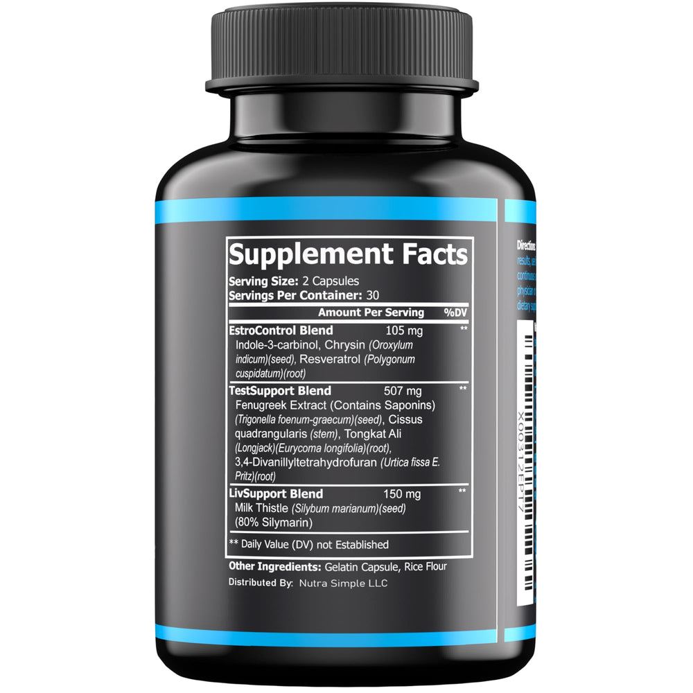 Nutra Simple PCT Milk Thistle seeds: includes 150 mg of silymarin for internal balance