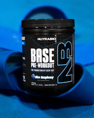 NutraBio Base Pre-Workout athletes training for focus.