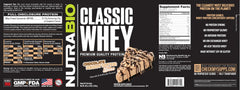 NutraBio Classic Whey Powder lifestyle athlete fueling workouts.