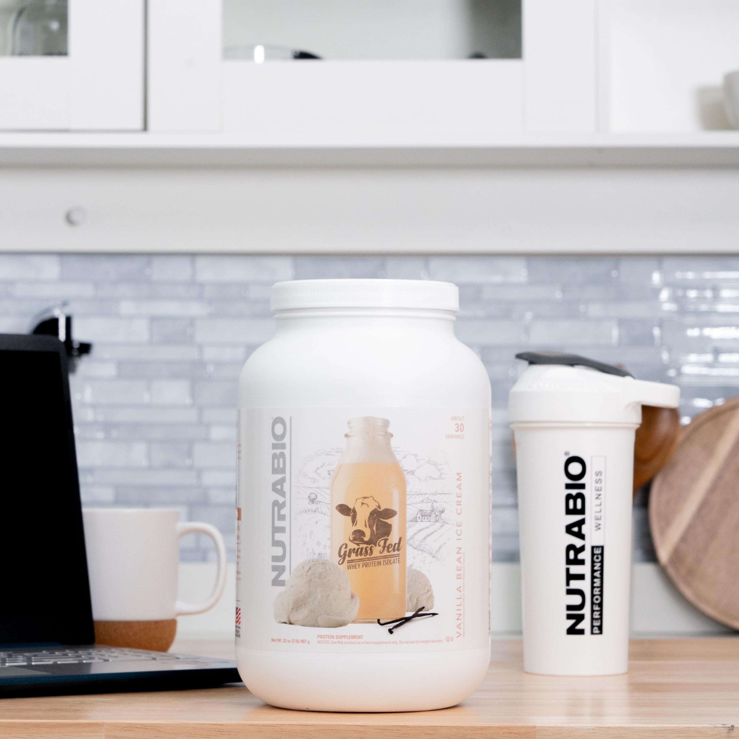 Pasture-raised cows illustrate grass-fed sourcing behind NutraBio Isolate.