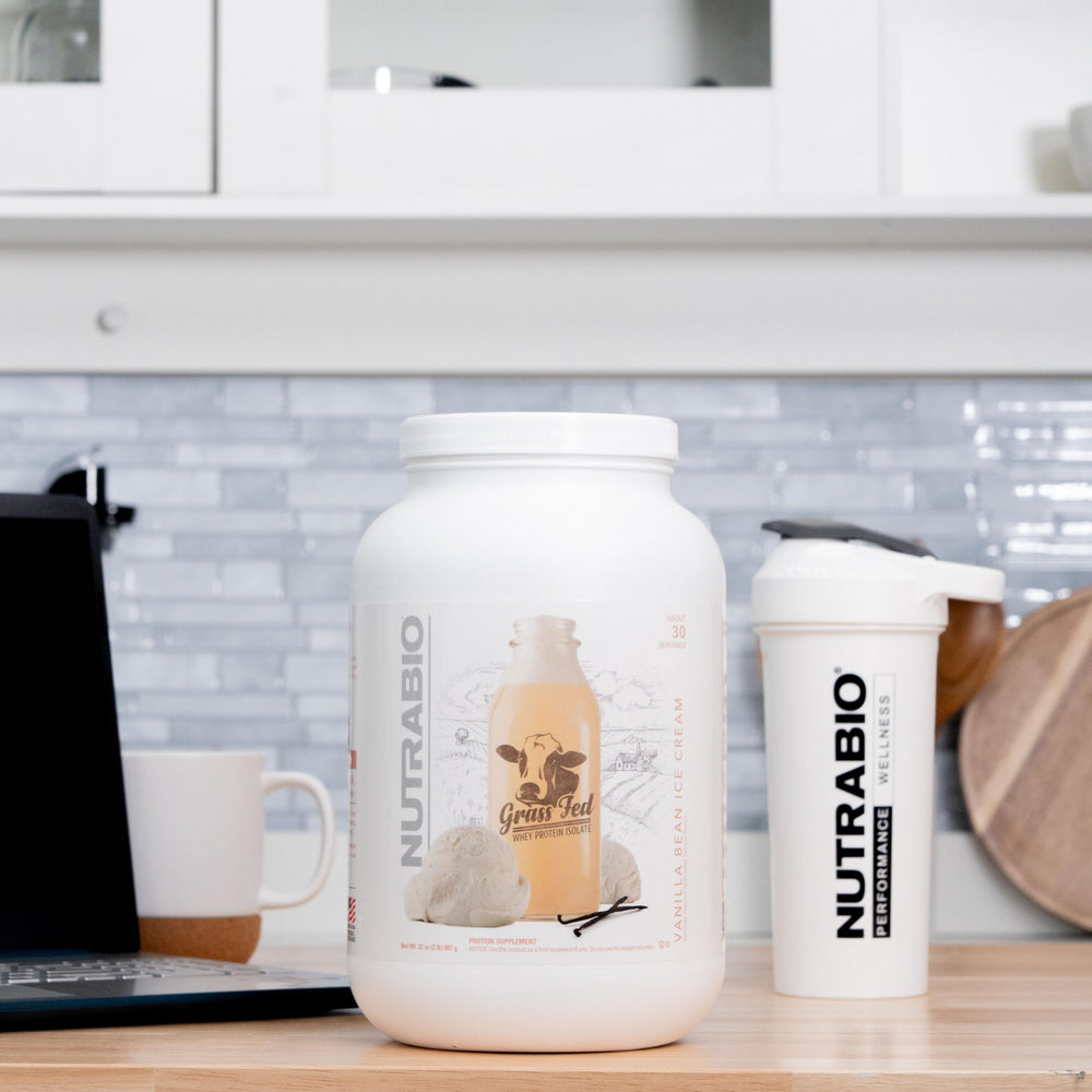 Pasture-raised cows illustrate grass-fed sourcing behind NutraBio Isolate.