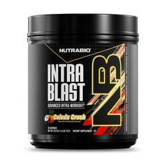 NutraBio Intra Blast bottle pour for convenient intra-workout hydration.