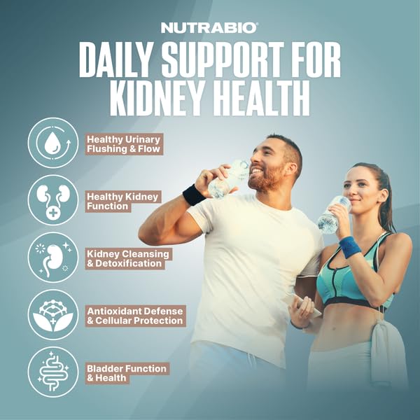 NutraBio Kidney Support label details highlighting key ingredients