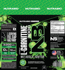 NutraBio cap close-up suggests quick, convenient use.