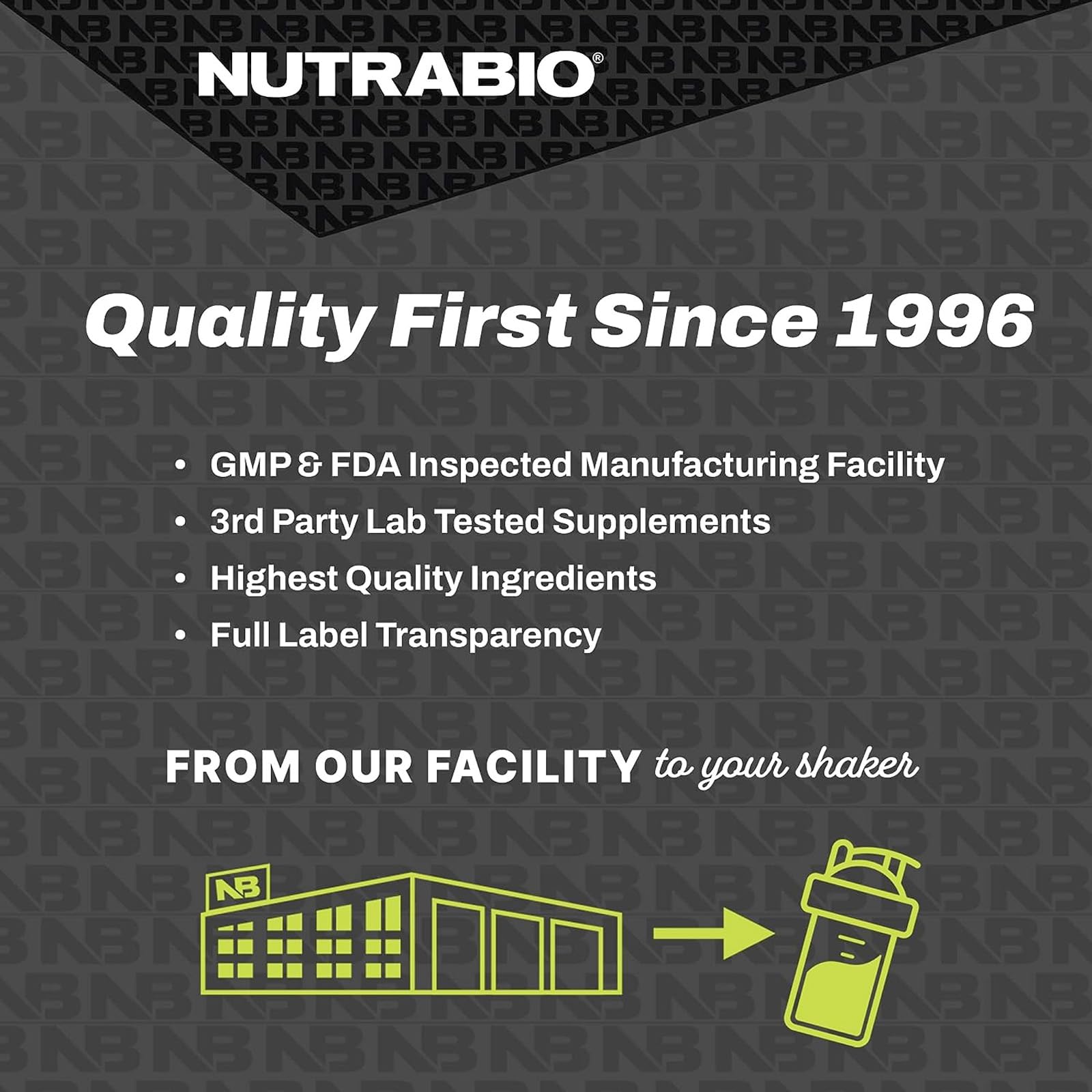 NutraBio Green Apple flavor visual conveys refreshing taste and energy support.