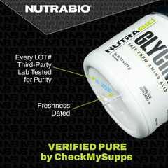 NutraBio Leucine pour bottle illustrating quick mix during workouts